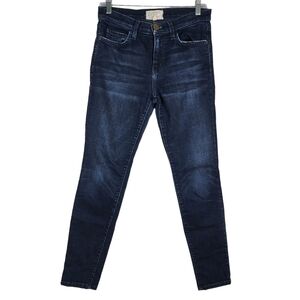 CURRENT ELLIOTT THE HIGH WAIST ANKLE SKINNY CROSBY